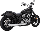 VANCE & HINES Twin Slash Slip-On Muffler - Chrome - Softail 16750
