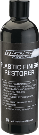 MOOSE OFFROAD Plastic Finish Restorer - 16 US fl oz. - Flip Top Bottle MORBO251216