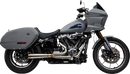 TRASK 2-into-1 Assault Exhaust System - Stainless Steel - Softail M8 TM-5054
