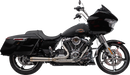 TRASK 2-into-1 Assault Exhaust System - Stainless Steel - Touring M8 TM-5011