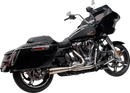 TRASK 2-into-1 Assault Exhaust System - Stainless Steel - Touring M8 TM-5011