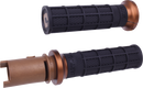 ODI Hart-Luck Signature V-Twin Lock-On™ Grips - CVO - Black/Bronze V31HTC-BZ-Z