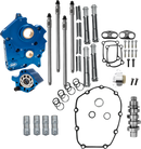 S&S CYCLE Cam Chest Kit - 496 Chain Drive Cam - Oil Cooled - Chrome Pushtubes - M8 310-1378