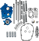 S&S CYCLE Cam Chest Kit - 496 Chain Drive Cam - Water Cooled - Chrome Pushtubes - M8 310-1384