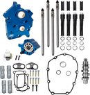 S&S CYCLE Cam Chest Kit - 496 Chain Drive Cam - Water Cooled - Black Pushtubes - M8 310-1385