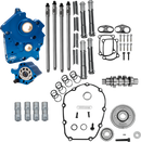 S&S CYCLE Cam Chest Kit - 496 Gear Drive Cam - Water Cooled - Chrome Pushtubes - M8 310-1386
