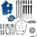S&S CYCLE Cam Chest Kit - 496 Gear Drive Cam - Water Cooled - Black Pushtubes - M8 310-1387