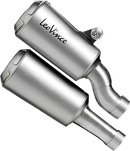 LEOVINCE LV-10 Slip-On Muffler - Triumph Speed Triple 1200 RR/RS/RX/SS 15271