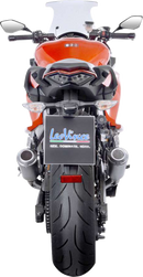 LEOVINCE LV-12 R Slip-On Muffler - Stainless Steel - KTM 1090/1190/1290 15309U