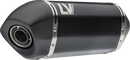 LEOVINCE LV-14 Black Edition Slip-On Muffler - Aprilia Tuareg 660 15626BU