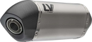 LEOVINCE LV-14 Slip-On Muffler - Titanium - Aprilia Tuareg 660 15626TU