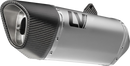 LEOVINCE LV-14 R Slip-On Muffler - Stainless Steel - Kawasaki Versys 1000 15623U