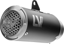 LEOVINCE LV Corsa S Black Edition Slip-On Muffler - Kawasaki ZX-6R 15413SBU