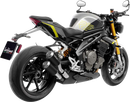 LEOVINCE LV-10 Black Edition Slip-On Muffler - Triumph Speed Triple 1200 RR/RS/RX 15271B