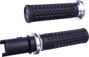 ODI Vans Harley Davidson Grips - CVO Cable - Black/Silver V31VHTCB-S