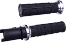 ODI Hart-Luck Signature V-Twin Lock-On™ Grips - CVO - Black/Silver V31HTC-BB-S