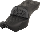 SADDLEMEN RoadSofa™ Seat - without Backrest - Lattice Stitch - RH975 '22-'25 822-11-182
