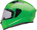 Z1R Talon Helmet - Solid Green, XS | Lightweight Polycarbonate Shell with Advanced Ventilation