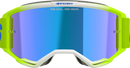 ALPINESTARS GOGGLES Vision 5 Goggle - Blaze - Yellow/Blue - Blue Mirror Lens 5102125-5007