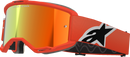 ALPINESTARS GOGGLES Vision 5 Goggle - Corp - Orange - Red Mirror Lens 5101825-480