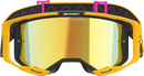 ALPINESTARS GOGGLES Vision 8 Goggle - Corp - Orange/Yellow/Pink - Gold Mirror Lens 5101625-4005