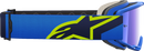 ALPINESTARS GOGGLES Vision 5 Goggle - Corp - Blue/Yellow - Blue Mirror Lens 5101825-7288