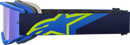 ALPINESTARS GOGGLES Vision 5 Goggle - Corp - Blue/Yellow - Blue Mirror Lens 5101825-7288