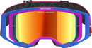 ALPINESTARS GOGGLES Vision 8 Goggle - Corp - Blue/Purple/Orange - Red Mirror Lens 5101625-7286