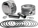 S&S CYCLE Piston Kit - 106" Stroker - 3.875" +0.020" - 95"-103" Motors 92-1212