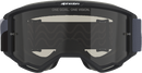 ALPINESTARS GOGGLES Vision Sand Goggle - Black/Gray - Dark Gray Smoke Lens 5100826-1572