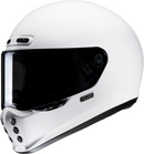 HJC V10 Helmet Solid White 2XL FA45NUS8XWHV – Lightweight Fiberglass Shell with Advanced Safety Features