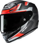 HJC RPHA 12 Carbon Helmet Xentra MC6HSF Large - Lightweight, Aerodynamic Motorcycle Helmet with PIM EVO Shell and Advanced Ventilation