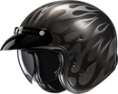 HJC V31 Firo Open-Face Motorcycle Helmet - 2XL, Part Number JA20NUS8605V