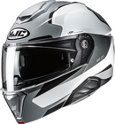 HJC i91 Modular Helmet Felio MC5 - XS EP35NUS3505V with Sun Visor and Bluetooth Compatibility