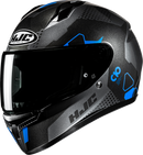 HJC C10 Helmet Aspa MC2 2XL FP54NUS8802V – Lightweight Motorcycle Helmet with Advanced Ventilation and UV Protection
