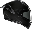 HJC C10 Helmet - Solid Black, Small FP54NUS4XBKV - Lightweight Safety and Advanced Ventilation