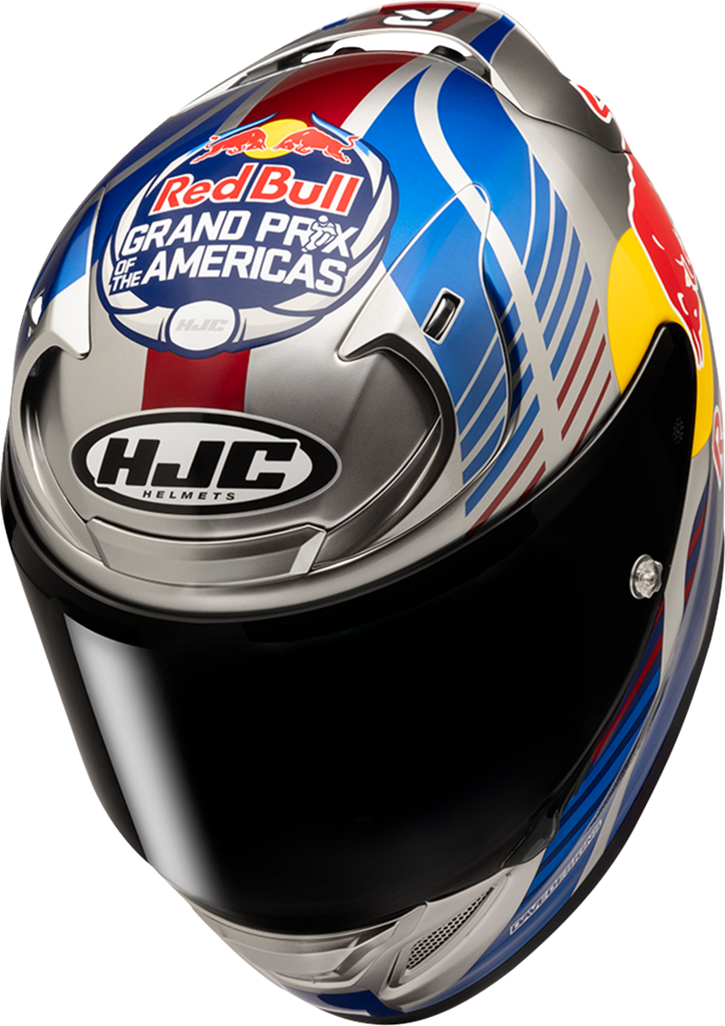 HJC RPHA 12N Red Bull Austin GP II Motorcycle Helmet - Medium FA53NUS5 ...