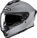 HJC C71 Helmet - Solid N Gray, Size XL – FP69NUS7XGNV