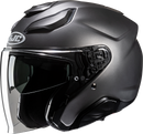 HJC F31 Helmet - Solid Semi-Flat Titanium Large JA21NUS6SFTV
