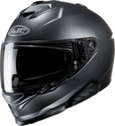 HJC i71 Helmet Solid Semi-Flat Anthracite (Part Number: FP55NUS4SFAV)