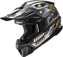 HJC C50 Mecha Beast Motorcycle Helmet - Model MC5SF, 2XL, Advanced Ventilation System, Bluetooth Compatibility