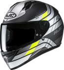 HJC C10 Helmet – Hiper Model FP54NUS5D3HV, Medium Size with Advanced Safety Features