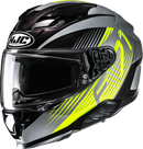 HJC F71 Catos Motorcycle Helmet with Smart Bluetooth System and Sun Visor