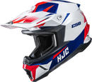 HJC C50 Helmet - Slide MC21, Small, Advanced Polycarbonate Shell with Ventilation System