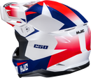 HJC C50 Helmet - Slide MC21, Small, Advanced Polycarbonate Shell with Ventilation System