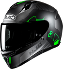 HJC C10 Helmet - Aspa MC4SF XS with Advanced Ventilation and UV Shield