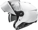 HJC i91 Modular Helmet - Solid White, 5XL - Lightweight, Aerodynamic, Bluetooth Compatible