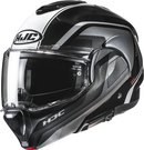 HJC F100 Modular Helmet - Reff MC21 2XL EH06NUS8321V with Impact-Resistant Fiberglass Shell and Advanced Ventilation System