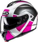 HJC C91 Motorcycle Helmet with Advanced Ventilation and Sun Visor – Model EP25NUSY808V