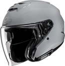 HJC i31 Helmet Solid N Gray Large JP45NUS6XGNV with Advanced Ventilation and Sun Shield